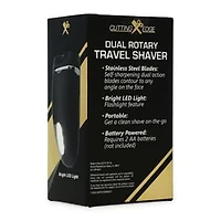 Cutting Edge Dual Rotary Shaver, Battery Powered