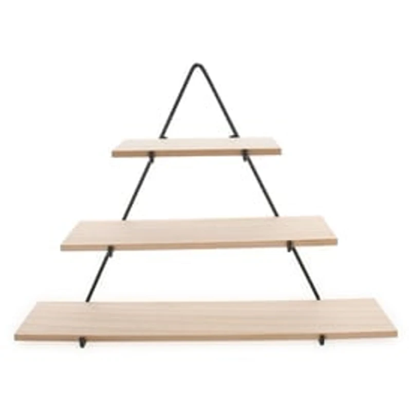 3-Tier Triangle Wall Shelf