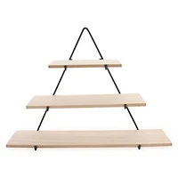 3-Tier Triangle Wall Shelf