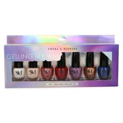 Smoke & Mirrors 7-Piece Gel Nail Polish Collection