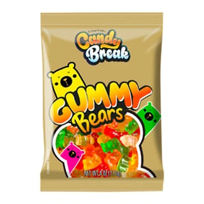 Candy Break Gummy Bears 4oz