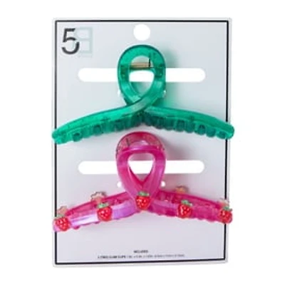 Curved Claw Clips 2-Count