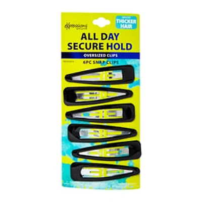 XL snap clips 6-count