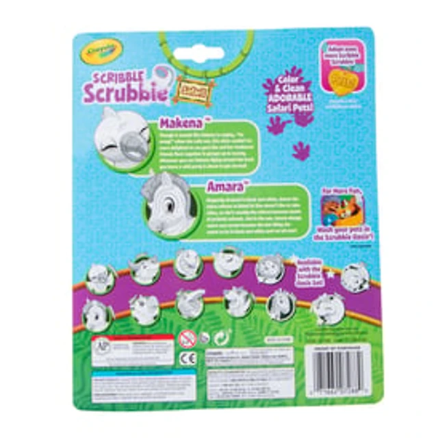 Crayola® Scribble Scrubbie™ Kit - Safari Pets