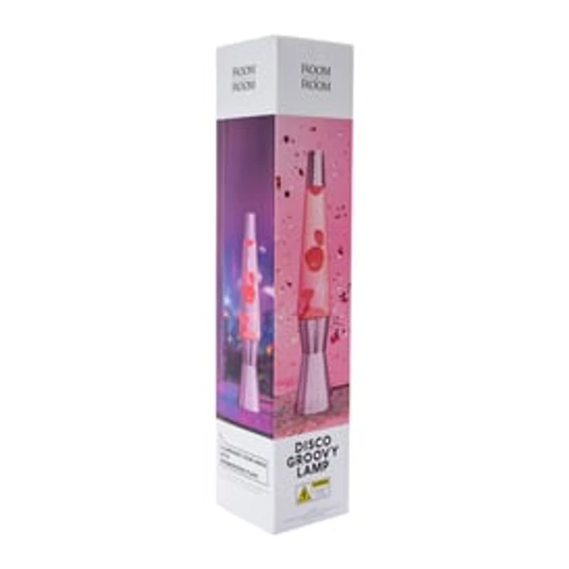 Disco Groovy Lava Lamp 3.54in x 17.9in