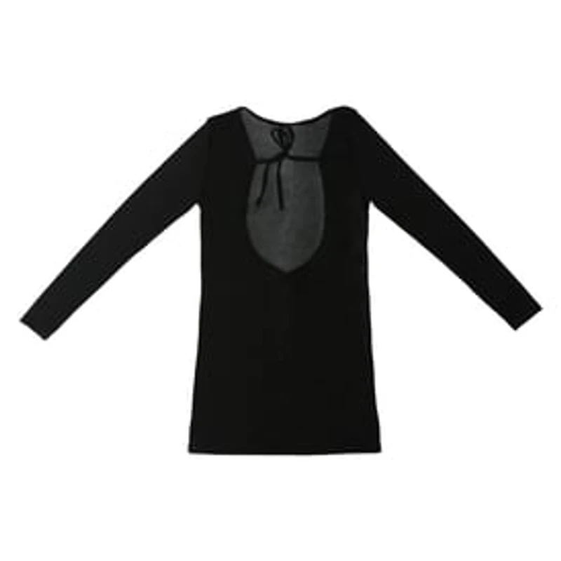 Long-Sleeve Mini Dress