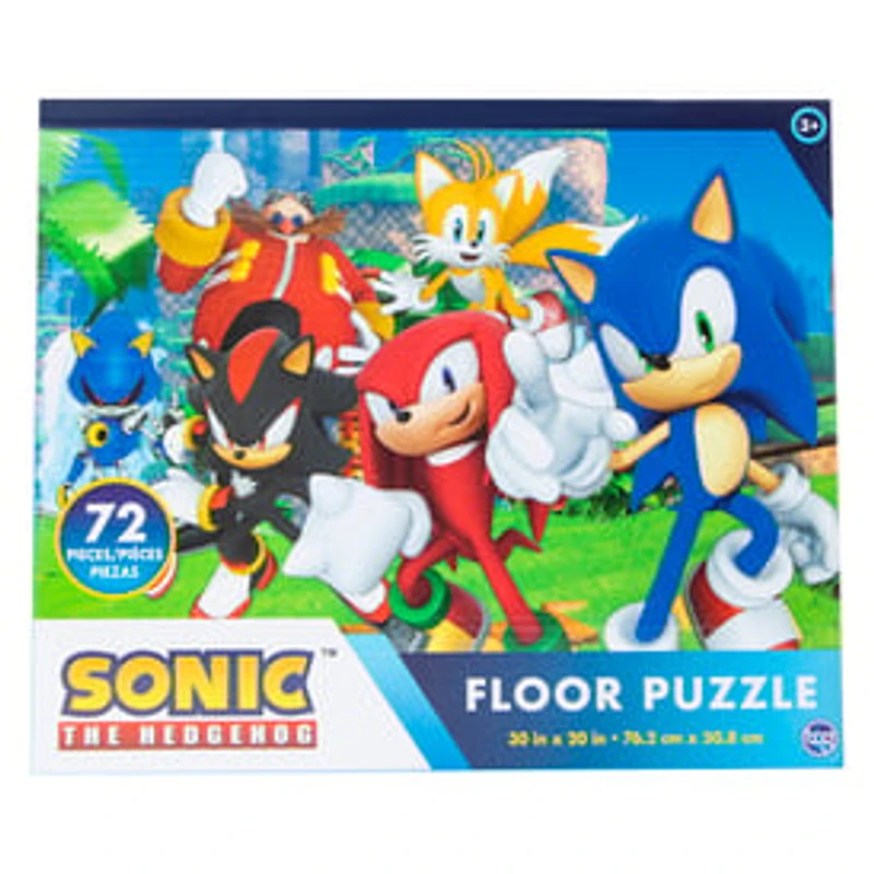 Sonic The Hedgehog™ Floor Jigsaw Puzzle 72-Piece