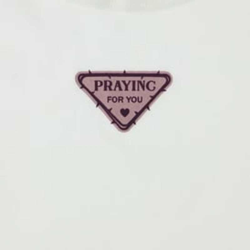Juniors Praying For You Graphic Tee