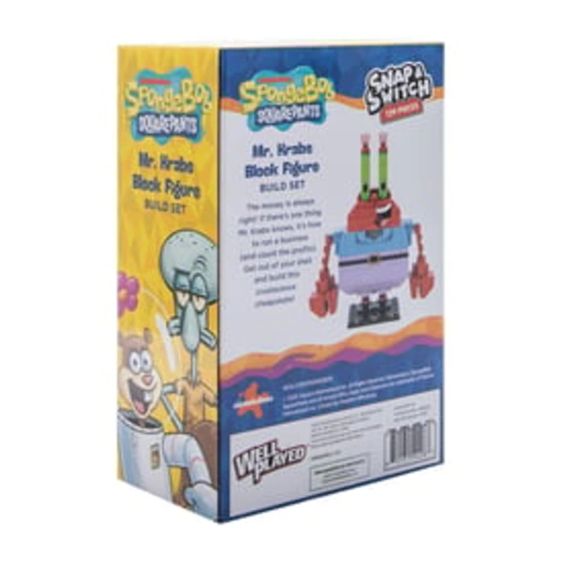 SpongeBob SquarePants™ Snap & Switch Block Figure Build Set