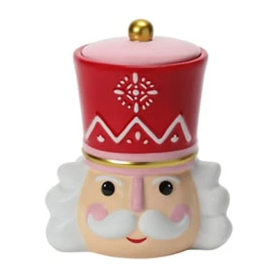 Christmas Nutcracker Ceramic Cookie Jar