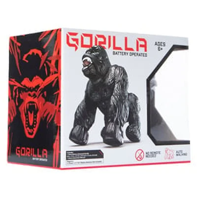 Walking Gorilla Battery Operated Toy 6in