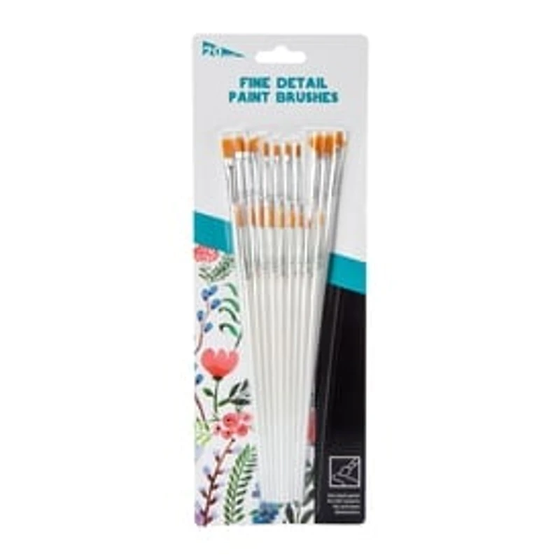 Fine Detail Paint Brushes 20-Count