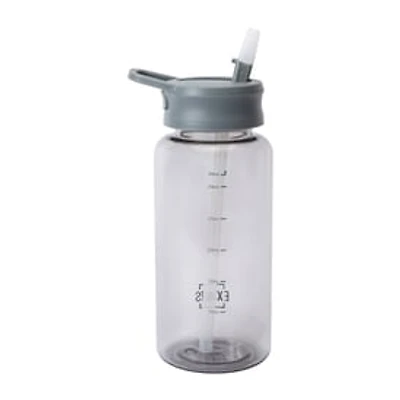 Exquis Grey Push Flip Bottle 34oz
