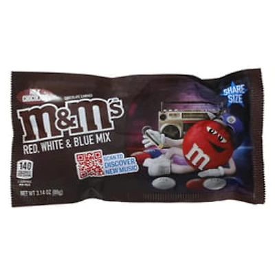 M&M’S® Red White & Blue Share Size 3.14oz