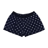 Juniors Polka Rib Shorts