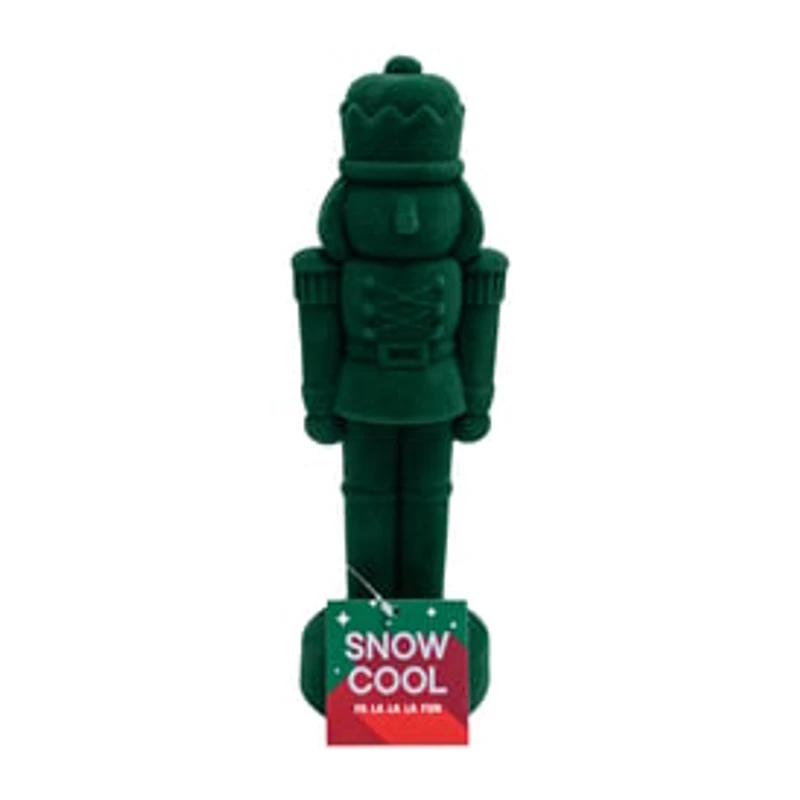 Christmas Nutcracker Flocked Décor