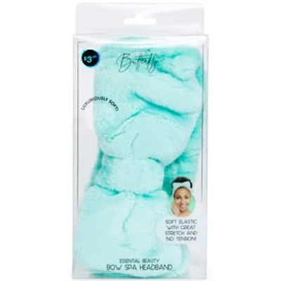 Plush Bow Spa Headband