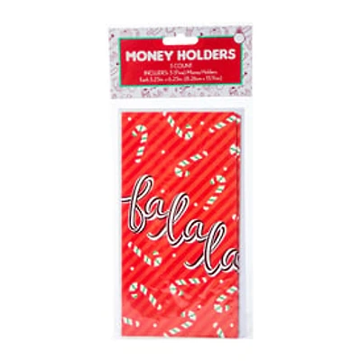 Holiday Money Holders 5-Count