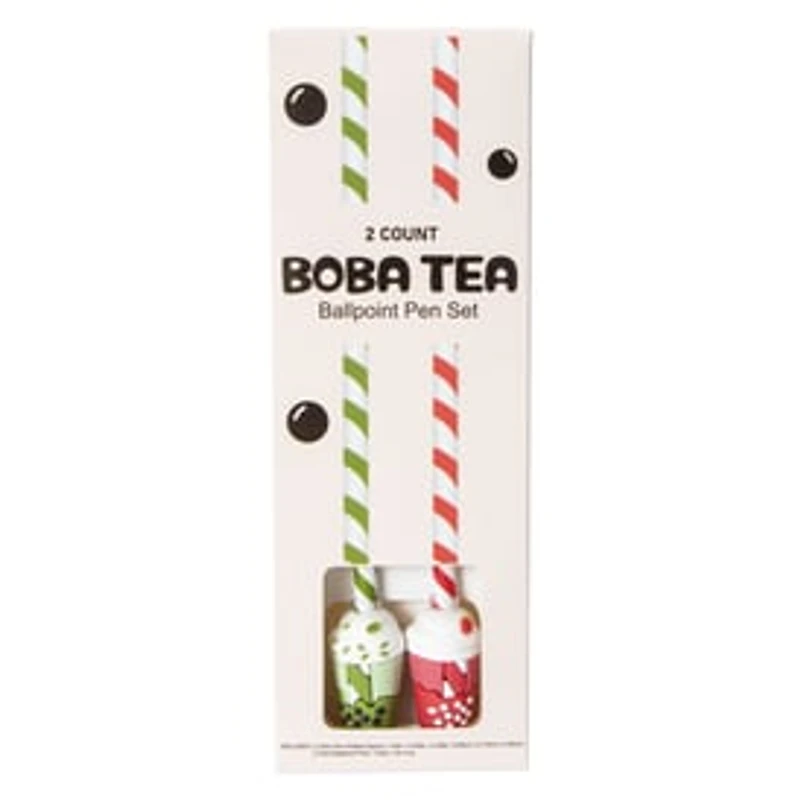 Kawaii Ballpoint Pens & Holders Set