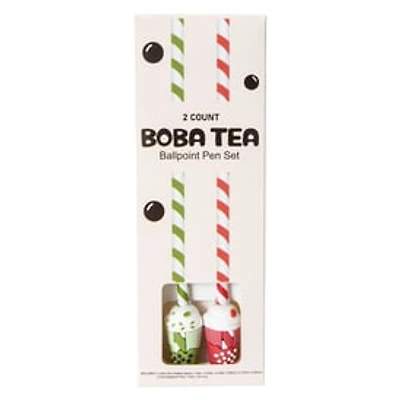 Kawaii Ballpoint Pens & Holders Set