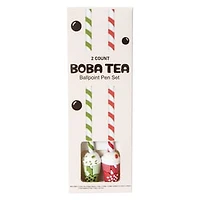 Kawaii Ballpoint Pens & Holders Set