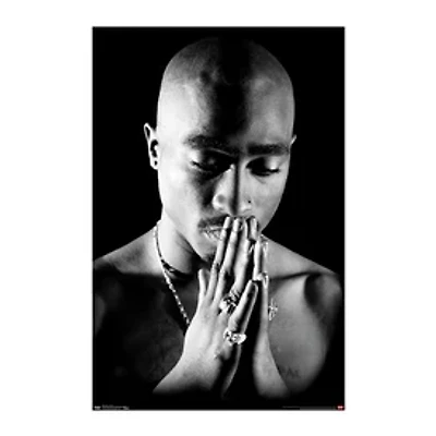 Tupac Praying Poster 22.37in x 34in