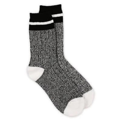 Ladies Top Stripe Knit Boot Socks, 1 Pair