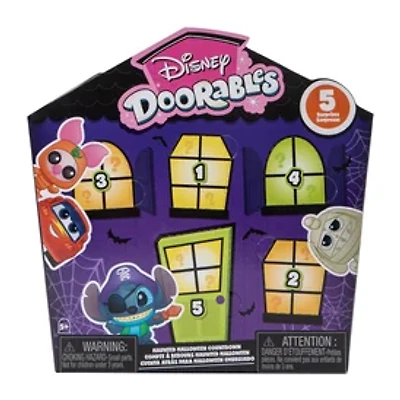 Disney Doorables Haunted Halloween Countdown 5-Pack (Styles May Vary)