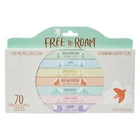 Free To Roam Scented Incense Stick Set 70-Count