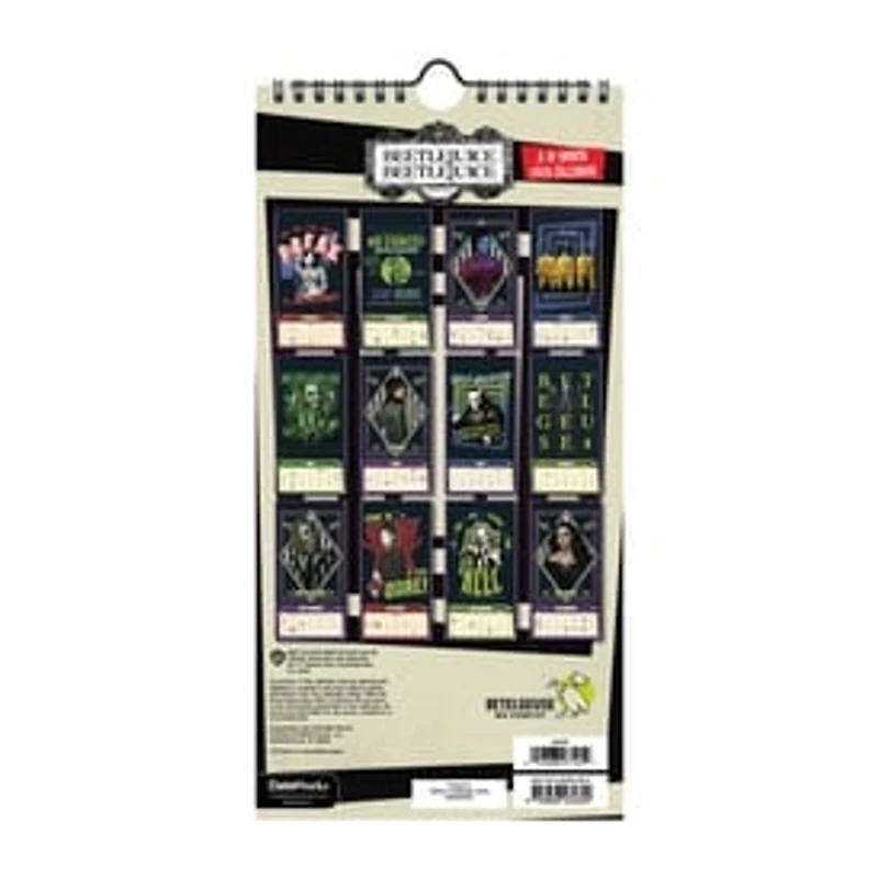 Beetlejuice Beetlejuice 16-Month 2025 Calendar