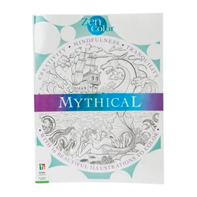 Zen Color Adult Coloring Book