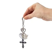Charmed Cluster Angel Key Ring