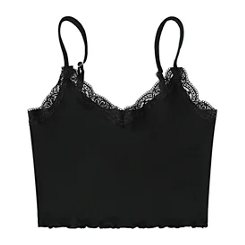 Juniors Ribbed Tank Top