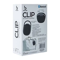 Bass Jaxx™ Clip Bluetooth® Wireless Speaker