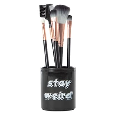 Gina Beauty™ Makeup Brush Set With Holder 6-Piece
