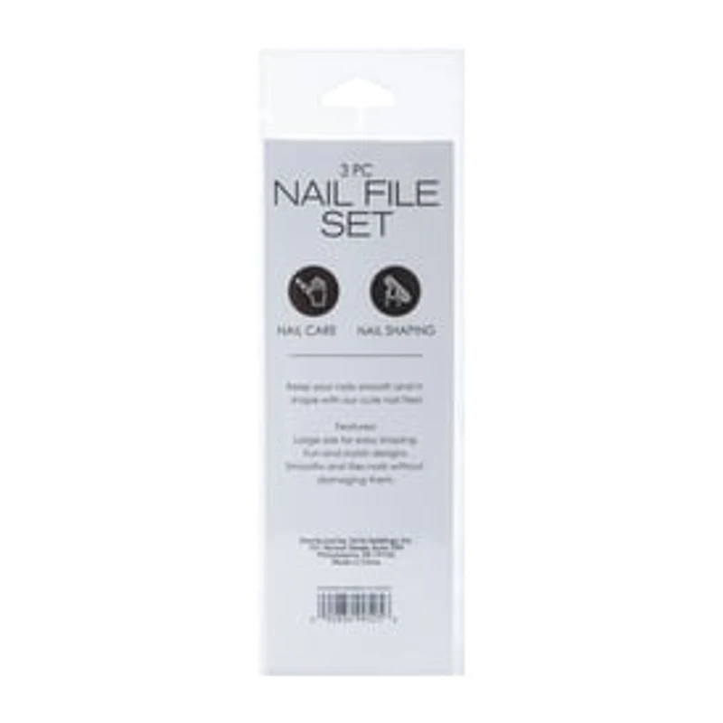 Unique Nail Files 3-Pack