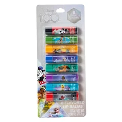 Disney 100 Flavored Lip Balms 8-Count