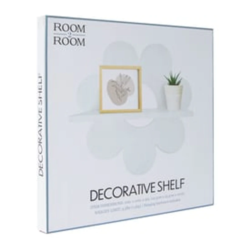 Daisy Decorative Wall Shelf 10in