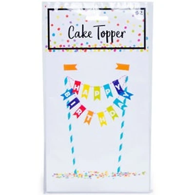 Happy Birthday Cake Topper