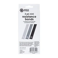Series-8 Fitness™ Mini Resistance Bands 3-Pack