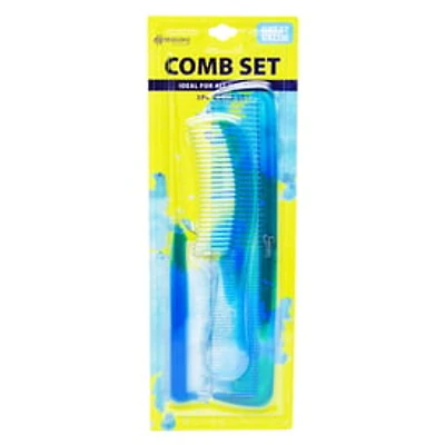 Marbleized Comb Set 3-Pack