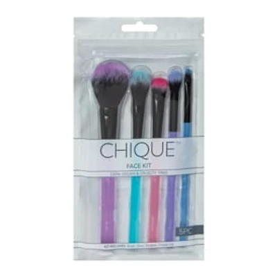 Chique™ Face Makeup Brush 5-Piece Set