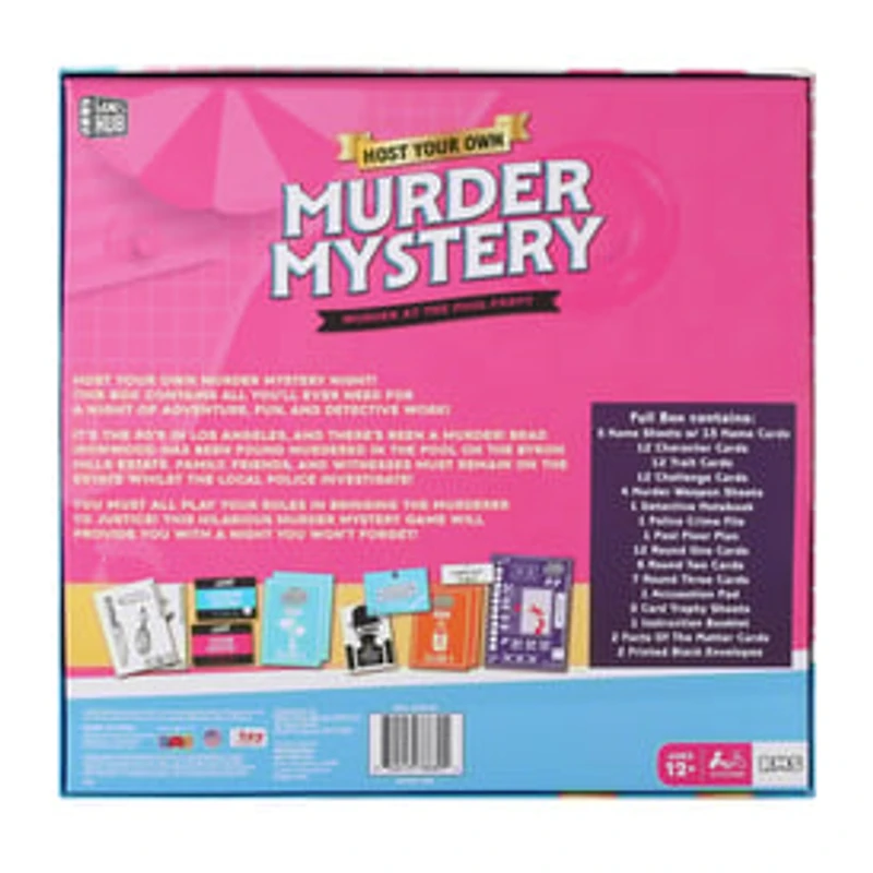 Host Your Own Murder Mystery Game Set