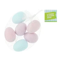 Easter Flocked Eggs 6-Count