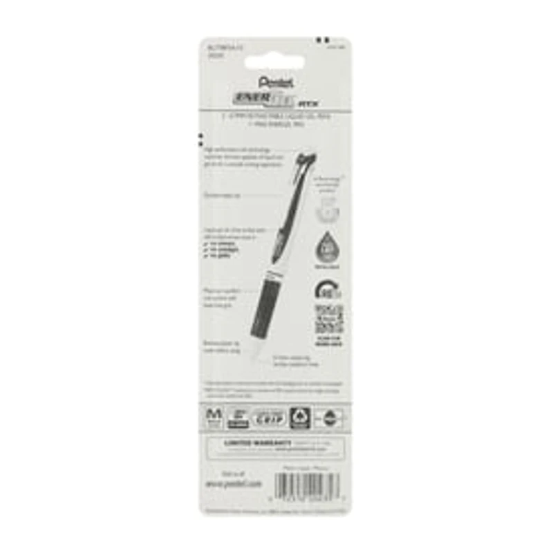 Pentel® Energel RTX Liquid Gel Pen 3-Pack (Styles May Vary)