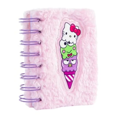 Pink Hello Kitty® Fuzzy Mini Journal
