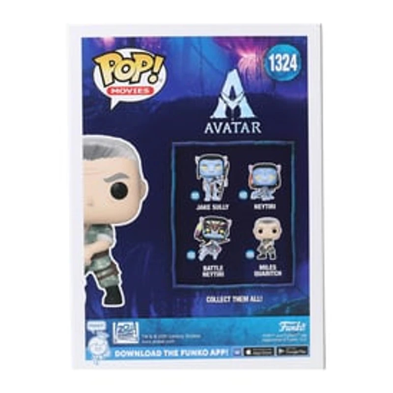 Funko Pop! Movies Avatar Miles Quaritch Vinyl Figure