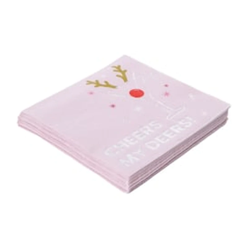 Christmas-Themed Party Napkins