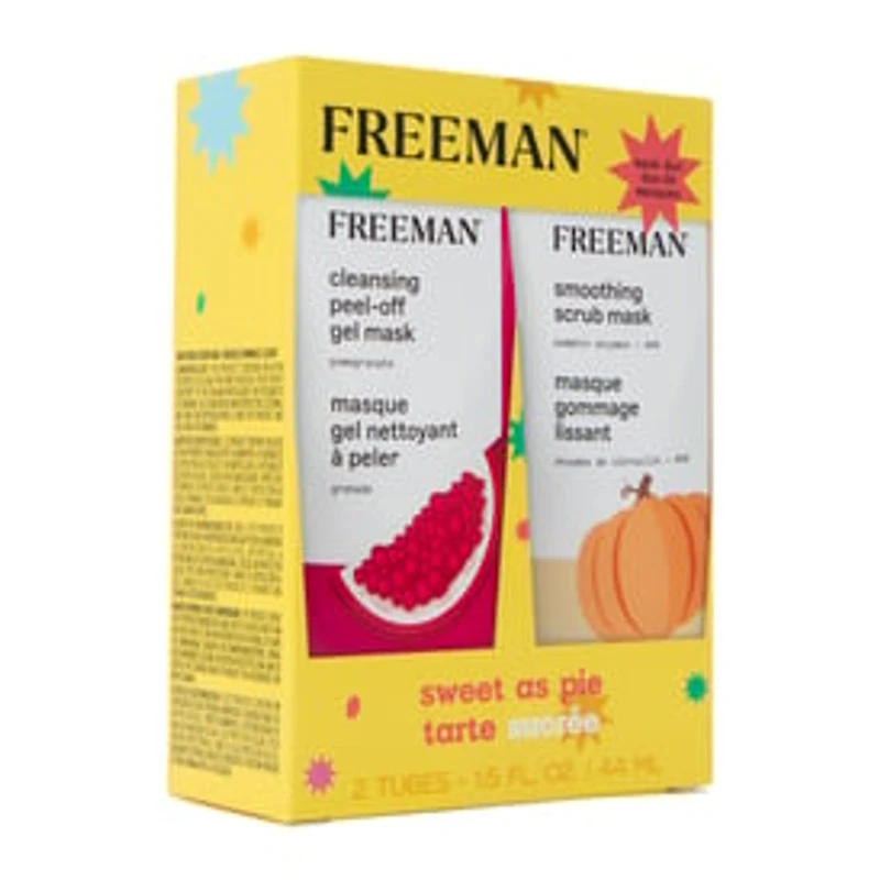 Freeman® Autumn Face Mask 2-Pack - Cleansing/Smoothing