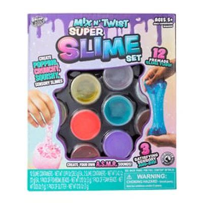 Mix N' Twist Super Slime Set 12-Count